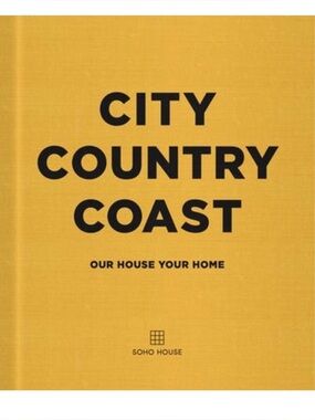 Soho House “City Country Coast” Hardcover Coffee-Table Book

Beautiful hardcover